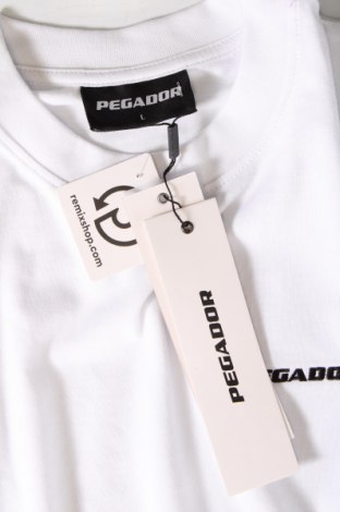 Herren T-Shirt Pegador, Größe L, Farbe Weiß, Preis 15,98 €