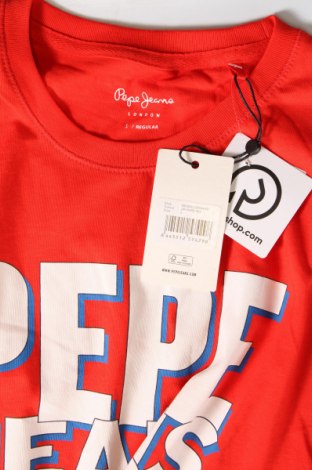 Ανδρικό t-shirt Pepe Jeans, Μέγεθος S, Χρώμα Κόκκινο, Τιμή 27,43 €