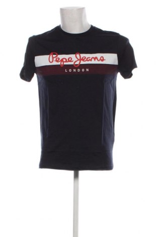 Ανδρικό t-shirt Pepe Jeans, Μέγεθος S, Χρώμα Μπλέ, Τιμή 27,43 €