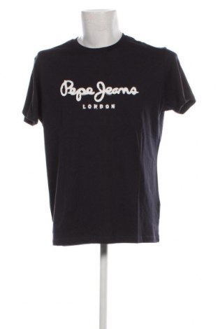 Мъжка тениска Pepe Jeans, Размер L, Цвят Син, Цена 56,00 лв.
