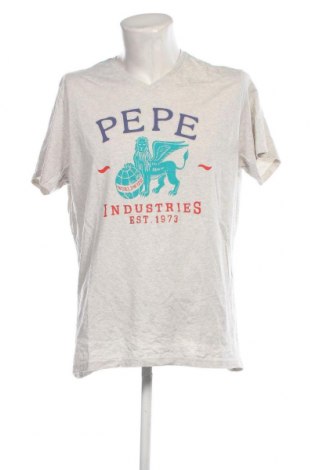 Ανδρικό t-shirt Pepe Jeans, Μέγεθος XXL, Χρώμα Γκρί, Τιμή 15,46 €