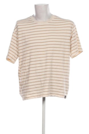 Męski T-shirt Pull&Bear, Rozmiar XL, Kolor ecru, Cena 41,58 zł