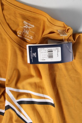 Мъжка тениска Reebok, Размер XXL, Цвят Жълт, Цена 50,40 лв.
