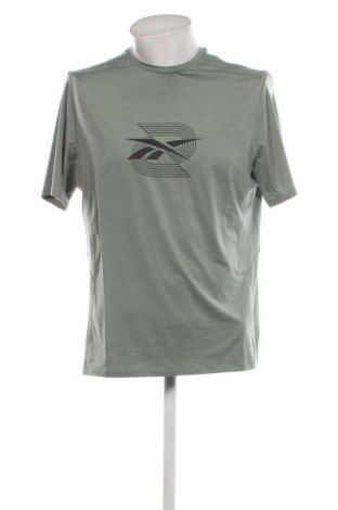 Herren T-Shirt Reebok, Größe L, Farbe Grün, Preis 17,58 €