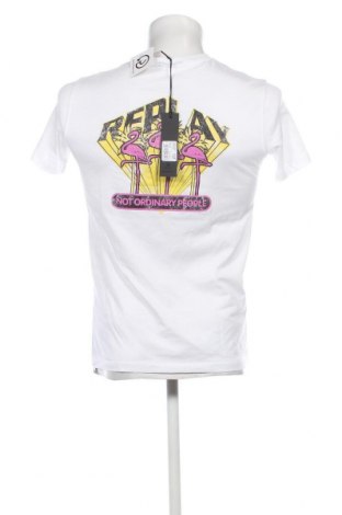 Męski T-shirt Replay, Rozmiar M, Kolor Biały, Cena 191,91 zł