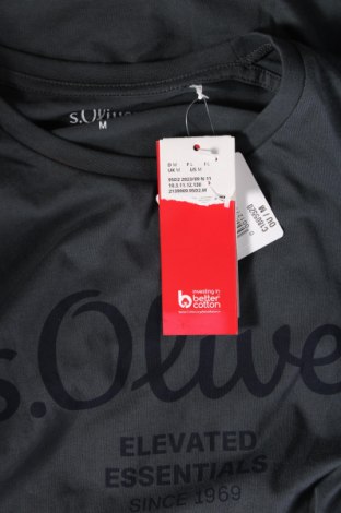 Herren T-Shirt S.Oliver, Größe M, Farbe Grau, Preis € 15,98