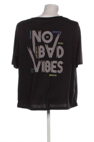 Ανδρικό t-shirt SHEIN, Μέγεθος XXL, Χρώμα Μαύρο, Τιμή 8,04 €
