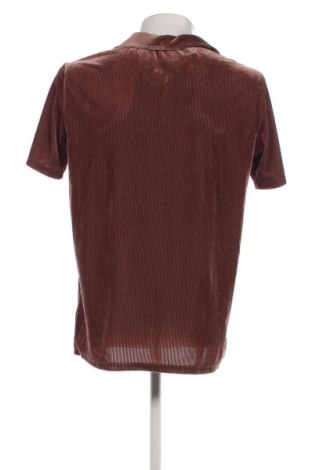 Мъжка тениска SHEIN, Размер M, Цвят Кафяв, Цена 13,00 лв.
