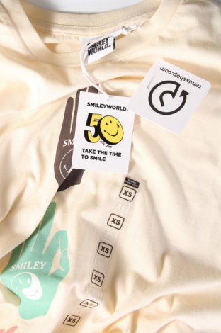 Ανδρικό t-shirt Smiley World, Μέγεθος XS, Χρώμα Κίτρινο, Τιμή 5,41 €