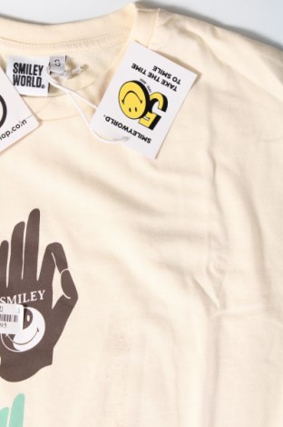 Мъжка тениска Smiley World, Размер S, Цвят Жълт, Цена 21,00 лв.