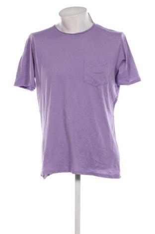 Herren T-Shirt Smog, Größe M, Farbe Lila, Preis 7,00 €