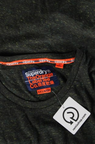 Herren T-Shirt Superdry, Größe XXL, Farbe Grün, Preis € 12,53