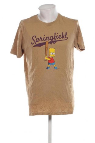 Herren T-Shirt The Simpsons, Größe L, Farbe Braun, Preis 6,62 €