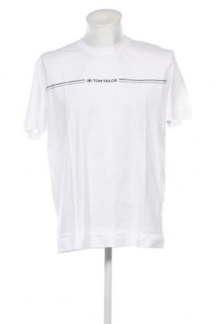 Ανδρικό t-shirt Tom Tailor, Μέγεθος XL, Χρώμα Λευκό, Τιμή 11,99 €