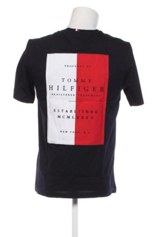 Мъжка тениска Tommy Hilfiger, Размер M, Цвят Син, Цена 77,00 лв.
