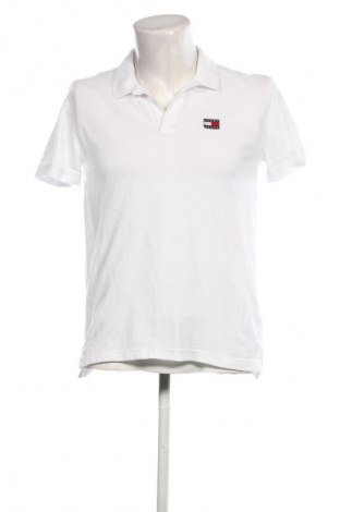 Herren T-Shirt Tommy Jeans, Größe S, Farbe Weiß, Preis 39,69 €