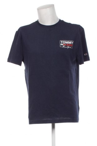 Мъжка тениска Tommy Jeans, Размер L, Цвят Син, Цена 77,00 лв.