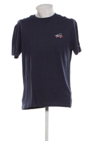 Herren T-Shirt Tommy Jeans, Größe L, Farbe Blau, Preis 39,69 €
