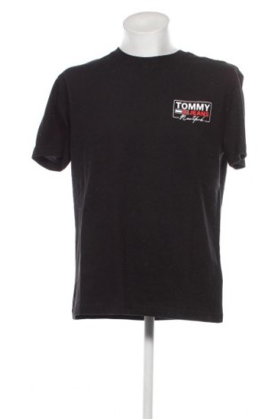 Мъжка тениска Tommy Jeans, Размер L, Цвят Черен, Цена 77,00 лв.