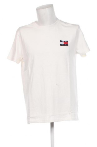 Herren T-Shirt Tommy Jeans, Größe L, Farbe Weiß, Preis € 39,69