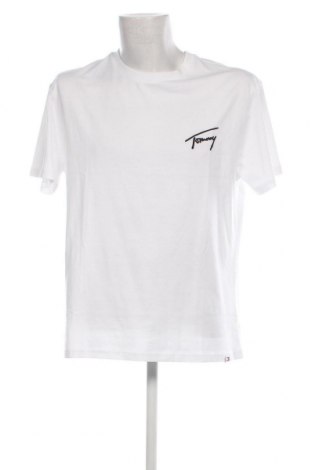 Herren T-Shirt Tommy Jeans, Größe L, Farbe Weiß, Preis € 21,83
