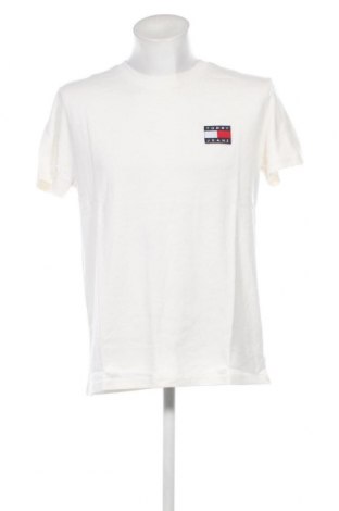 Pánske tričko  Tommy Jeans, Veľkosť L, Farba Kremová, Cena  39,69 €