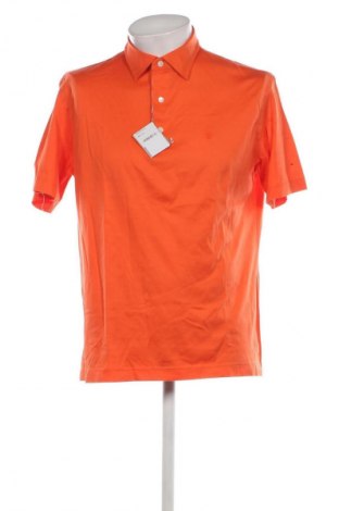 Herren T-Shirt Van Laack, Größe L, Farbe Orange, Preis 37,00 €