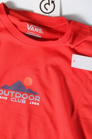 Ανδρικό t-shirt Vans, Μέγεθος S, Χρώμα Κόκκινο, Τιμή 21,55 €