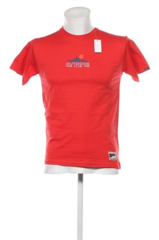 Herren T-Shirt Vans, Größe S, Farbe Rot, Preis € 21,55