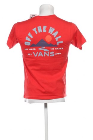 Męski T-shirt Vans, Rozmiar S, Kolor Czerwony, Cena 111,42 zł