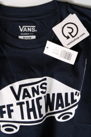 Męski T-shirt Vans, Rozmiar M, Kolor Niebieski, Cena 111,42 zł