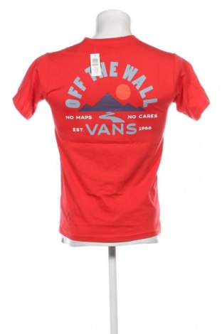 Męski T-shirt Vans, Rozmiar S, Kolor Czerwony, Cena 117,28 zł