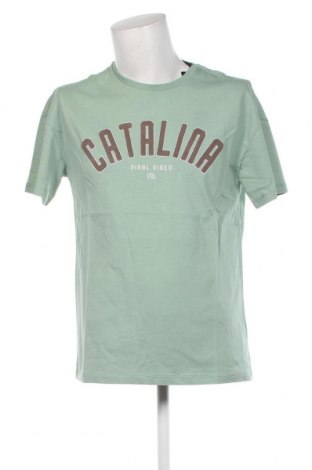 Ανδρικό t-shirt Viral Vibes, Μέγεθος L, Χρώμα Πράσινο, Τιμή 11,19 €