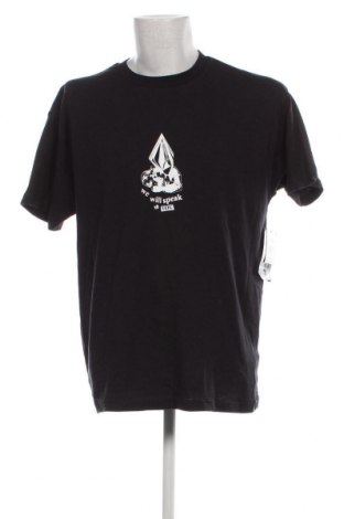 Мъжка тениска Volcom, Размер L, Цвят Черен, Цена 30,80 лв.
