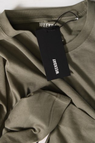 Ανδρικό t-shirt Weekday, Μέγεθος M, Χρώμα Πράσινο, Τιμή 9,89 €