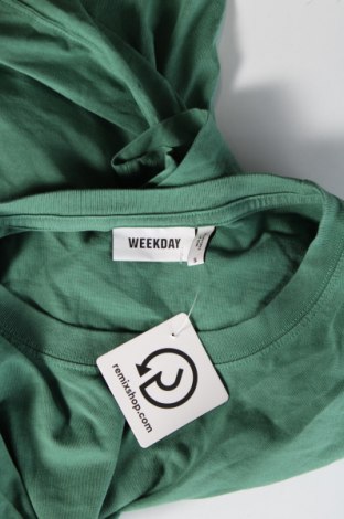 Tricou de bărbați Weekday, Mărime S, Culoare Verde, Preț 51,81 Lei