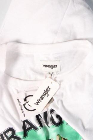 Ανδρικό t-shirt Wrangler, Μέγεθος S, Χρώμα Λευκό, Τιμή 27,43 €