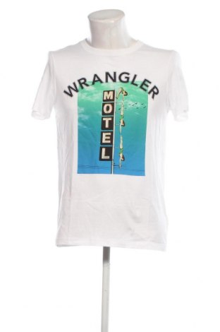 Ανδρικό t-shirt Wrangler, Μέγεθος S, Χρώμα Λευκό, Τιμή 27,43 €