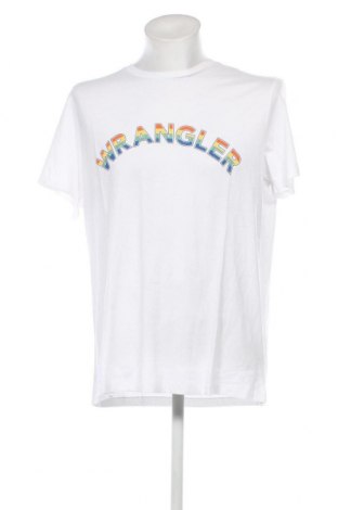 Tricou de bărbați Wrangler, Mărime XL, Culoare Alb, Preț 184,21 Lei