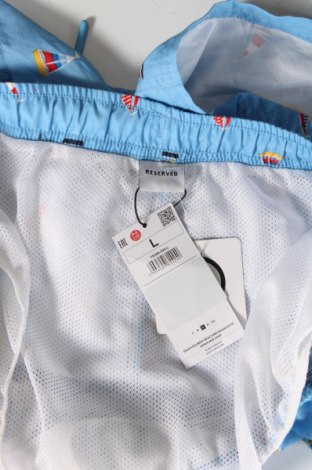 Herren Badeanzug Reserved, Größe L, Farbe Blau, Preis 10,74 €
