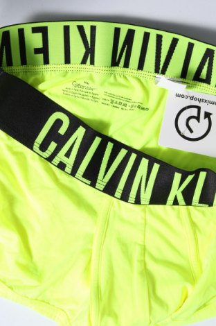 Мъжки боксерки Calvin Klein, Размер M, Цвят Жълт, Цена 39,00 лв.