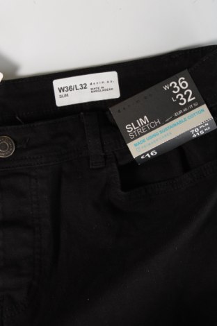 Herren Jeans Denim&Co., Größe L, Farbe Schwarz, Preis 19,21 €