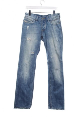 Męskie jeansy Diesel, Rozmiar S, Kolor Niebieski, Cena 165,38 zł