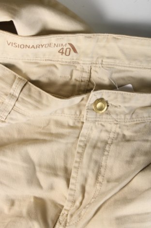 Męskie jeansy Regular Denim, Rozmiar XL, Kolor Beżowy, Cena 40,01 zł