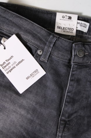 Ανδρικό τζίν Selected Homme, Μέγεθος S, Χρώμα Γκρί, Τιμή 31,96 €