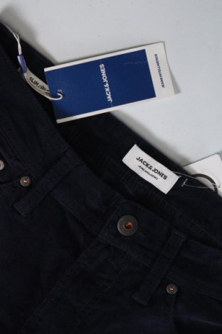 Ανδρικό κοτλέ παντελόνι Jack & Jones, Μέγεθος S, Χρώμα Μπλέ, Τιμή 22,96 €