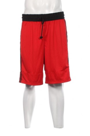 Мъжки къс панталон Adidas, Размер XL, Цвят Червен, Цена 32,30 лв.