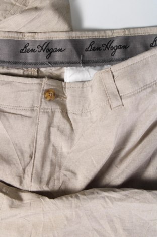 Мъжки къс панталон Ben Hogan, Размер L, Цвят Бежов, Цена 25,00 лв.
