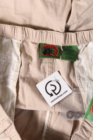 Pantaloni scurți de bărbați Boston Traders, Mărime XL, Culoare Bej, Preț 72,37 Lei