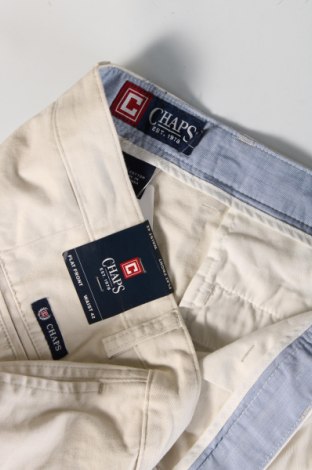 Ανδρικό κοντό παντελόνι Chaps, Μέγεθος XXL, Χρώμα Λευκό, Τιμή 18,56 €